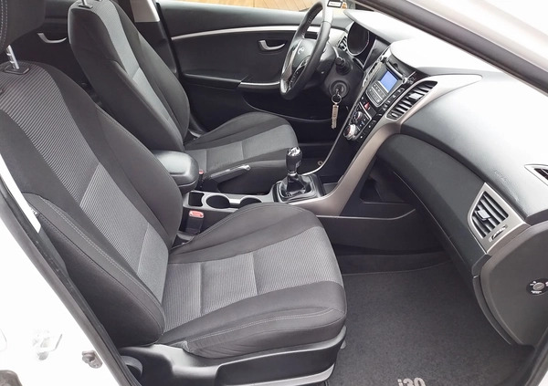 Hyundai I30 cena 34990 przebieg: 156000, rok produkcji 2014 z Brańsk małe 667